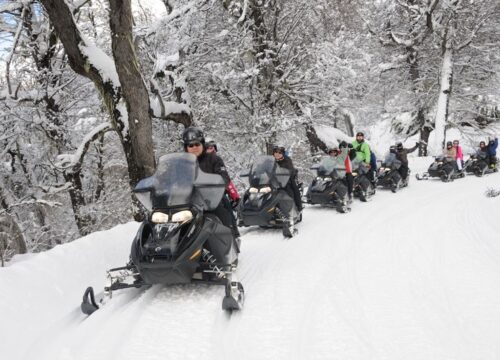 Passeio em Motos de Neve